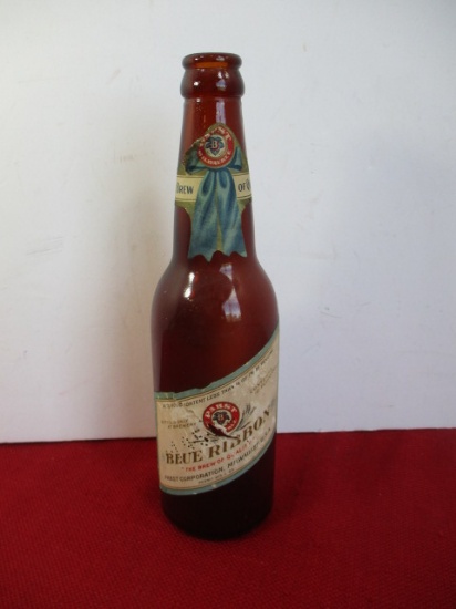 1920's Paper Label Pabst Blue Ribbon