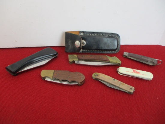 Mixed Pocket Knife Lot-6 Knives