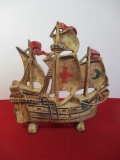 Cast Iron Clipper Ship Door Stop