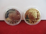 Donald Trump Commemorative Coins Pair