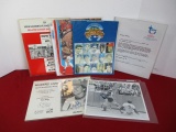 Mixed Baseball Ephemera with Many Autographs