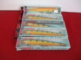 Rapala NOS F-18 Floating Fishing Lures-Lot of 5