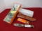 Marble's Gladstone-Centennial Gold Woodcraft Fixed Blade Knife