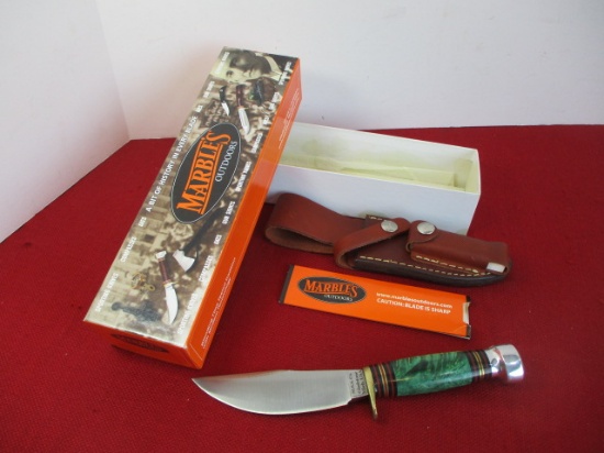 Marble's Gladstone-MSA Custom 2004 Woodcraft Half Guard Fixed Blade Knife