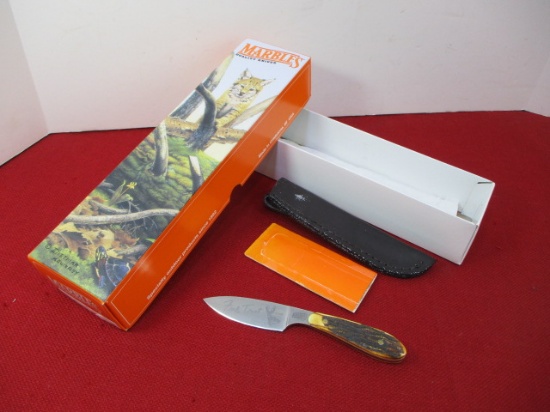 Marble's Gladstone-"Fred Trost" Signature Series Mini Caper #660 Fixed Blade Knife