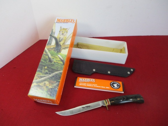 Marble's Gladstone-2001 U.P Snow Gobblers Stainless/Silverwood Sportsman #65 Knife