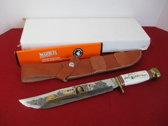 *Marble's Gladstone-1998 Centennial 10" Collectors Edition Hunting Knife