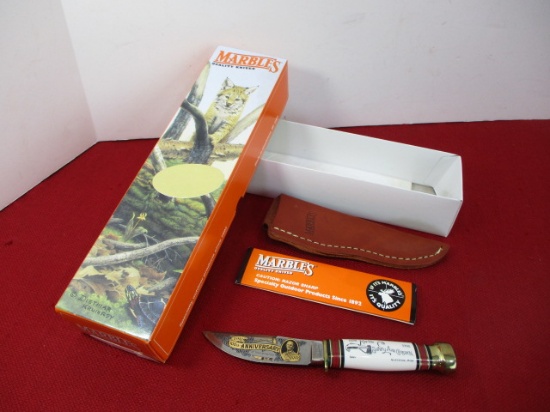 Marble's Gladstone-Centennial Gold Fieldcraft Fixed Blade Knife