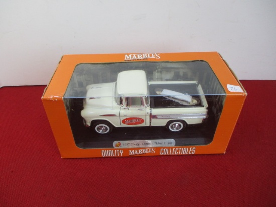 Marble's Gladstone-Official GM Licensed 1:28 Scale 1957 Chevy Die Cast Truck + Knife