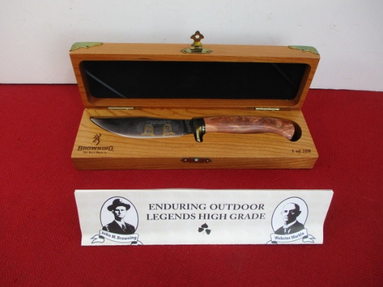*Marble's Gladstone-Browning #15 of 300 Made Fixed Blade Knife