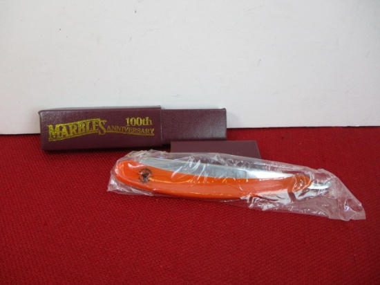 Marble's Gladstone-100th Anniversary Straight Razor