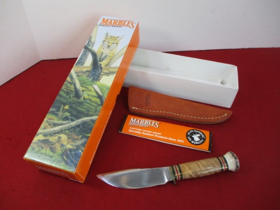 *SPECIAL ITEM-1920's Fixed Blade Knife (Rehandled by Marble's on 7-10-2000)