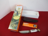 Marble's Gladstone-Fieldcraft Signature Series I Smooth Bone/Brass Fixed Blade Knife