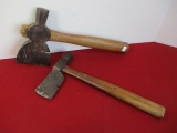 Signed Vintage Axe (Tom Burdett??) + Bonus Axe