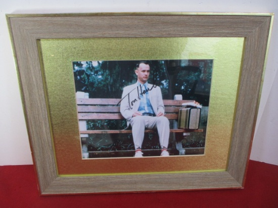 Tom Hanks Autographed Framed Photo