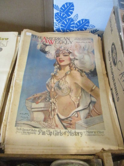 1940's The American Weekly Newspaper Magazine
