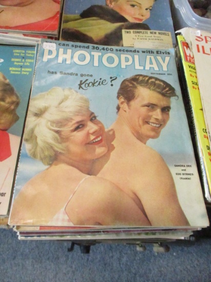 1950's & 60's Red Book and Photoplay Magazine Grouping-Lot of 12