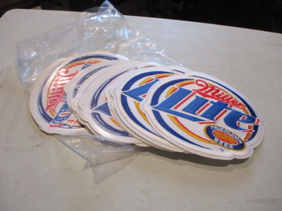 Miller Lite Advertising Driver Jacket Patches-Lot of 12