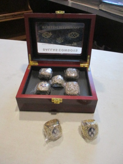 Dallas Cowboy World Champion Reproduction Super Bowl Rings