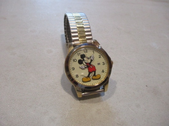 Disney Mickey Mouse Advertising Wrist Watch