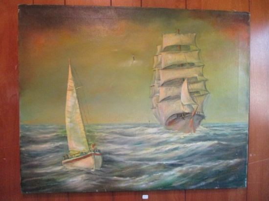 1964 C. Dwer Oil on Canvas