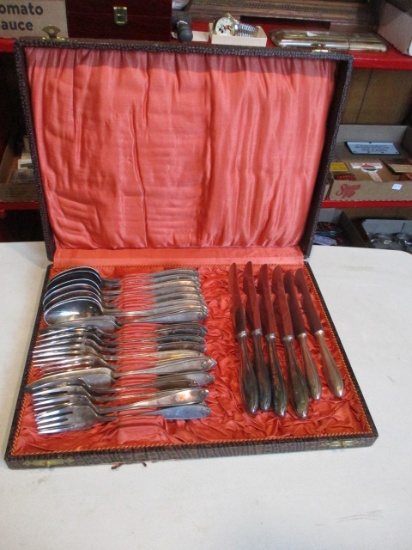 6 Place Nirost Silverware Set