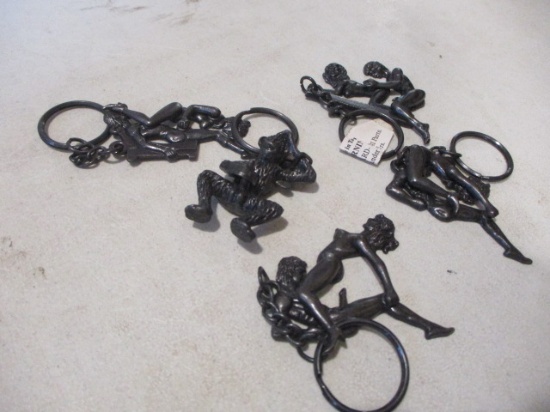 Sex Position Motion Keychains-Lot of 5