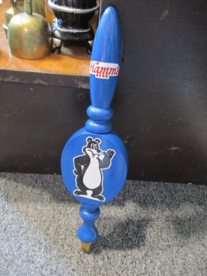 Hamm's Beer Advertising Tapper Handle