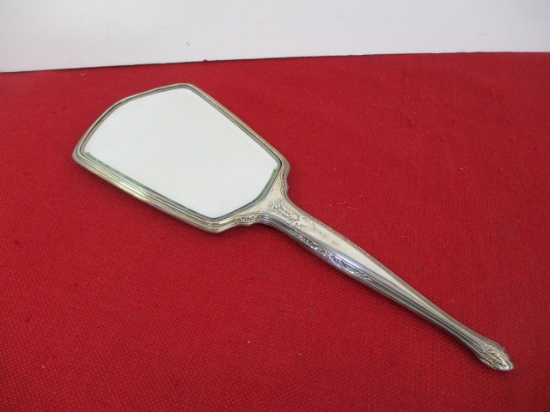 Sterling Silver Monogrammed Hand Mirror
