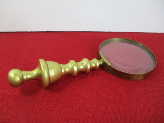 Solid Brass Magnifier