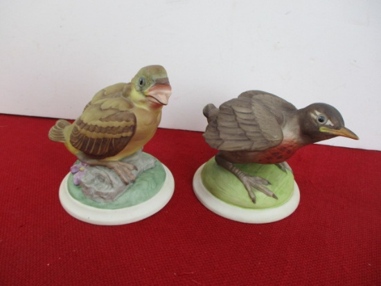 Boehm Porcelain Baby Birds-Lot of 2