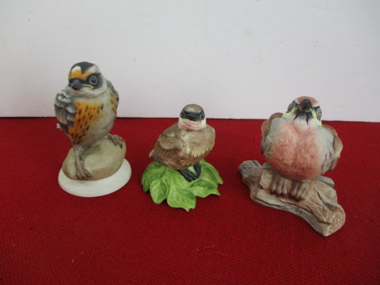 Boehm Porcelain Baby Birds-Lot of 3