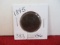 1845 Large Cent Copper Coin