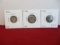 Mixed Silver Barber Dimes-Lot of 3-A