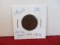 1865 Two Cent Fancy Five Copper Coin