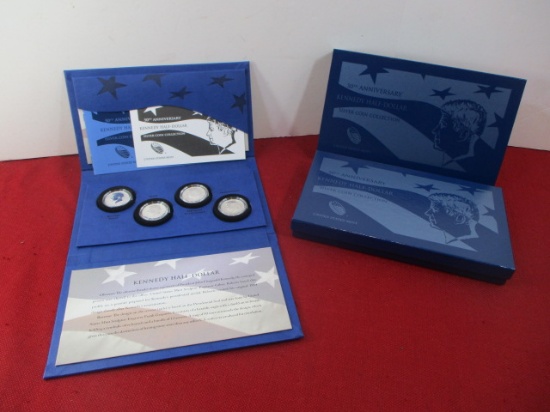 50th Anniversary Kennedy Half-Dollar Silver Coin Collection-D