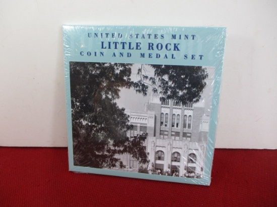 United States Mint Little Rock Coin and Medal Set-F