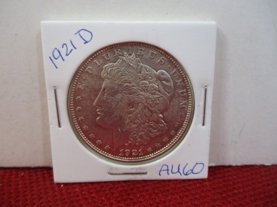 1921-D Morgan Silver Dollar Coin-D