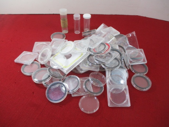 Coin Collector Individual Coin Holders-40+