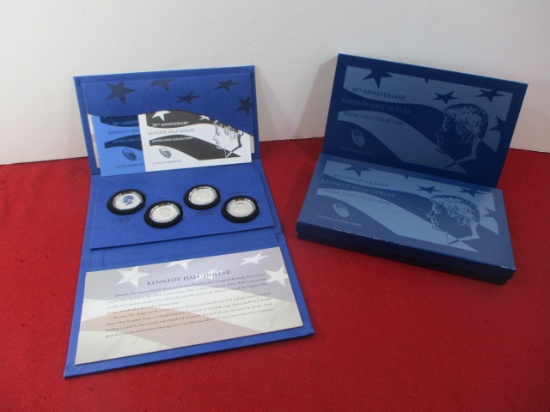 50th Anniversary Kennedy Half-Dollar Silver Coin Collection-A