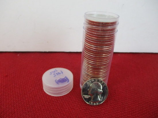 United States Mint 1965 SMS Quarters-Lot of 50