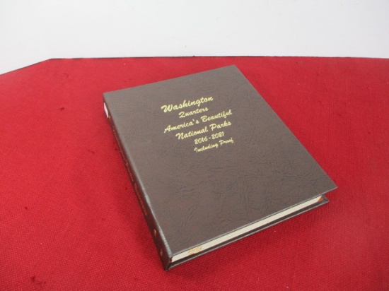 Dansco Washington Quarters National Parks Coin Album