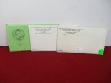 Treasury Departsment 1972  U.C. Sets Pair with Bonus 1980 Dollar Souvenir Set