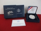 United States Mint Abraham Lincoln Proof Silver Dollar Coin-A