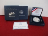United States Mint Abraham Lincoln Proof Silver Dollar Coin-E