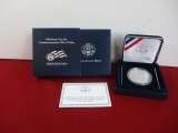 United States Mint Abraham Lincoln Proof Silver Dollar Coin-F