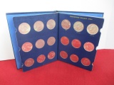 Whitman Eisenhower Dollars Collector Book with Coins