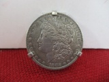 1882-O Morgan Silver Dollar Money Clip