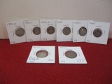 Mixed Barber Silver Dimes-Lot of 8