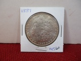 1887 Morgan Silver Dollar Coin-C